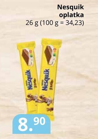 Potraviny CZ Nesquik oplatka nabídka
