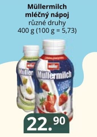 Müllermilch mléčný nápoj