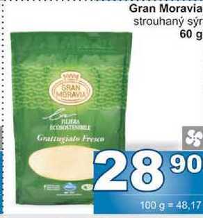 Jip Gran moravia strouhaný sýr 60 g nabídka