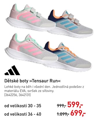 Intersport Dětské boty »Tensaur Run<< nabídka