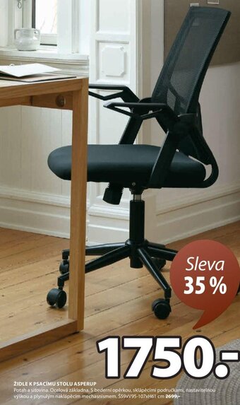 JYSK ŽIDLE K PSACÍMU STOLU ASPERUP nabídka