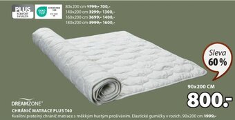 JYSK CHRÁNIČ MATRACE PLUS T40 nabídka