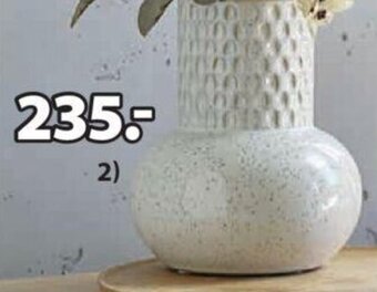 JYSK 2) VÁZA INGBERT Ø15xV18 cm nabídka