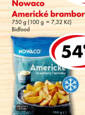 CBA Nowaco Americké brambory nabídka