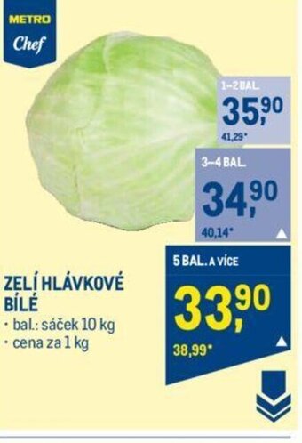 Makro ZELÍ HLÁVKOVÉ BÍLÉ nabídka