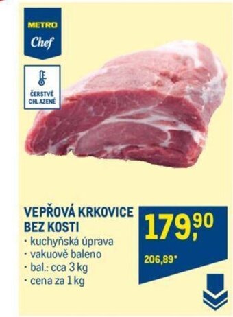 Makro VEPŘOVÁ KRKOVICE BEZ KOSTI nabídka