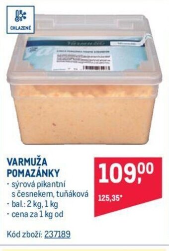 Makro VARMUŽA POMAZANKY nabídka