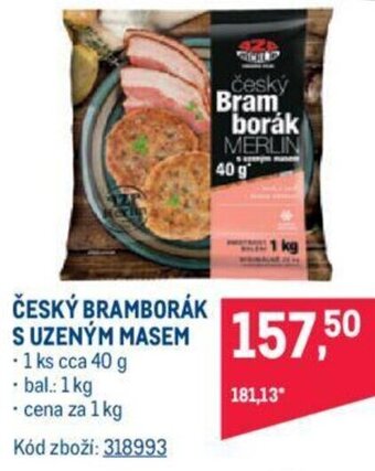 Makro ČESKÝ BRAMBORÁK S UZENÝM MASEM nabídka