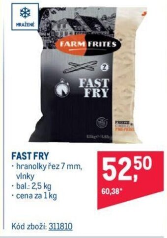 Makro FAST FRY nabídka