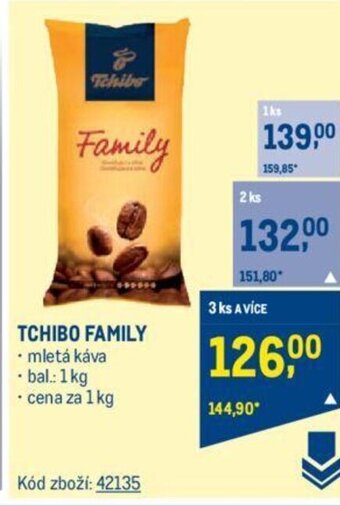 Makro TCHIBO FAMILY nabídka
