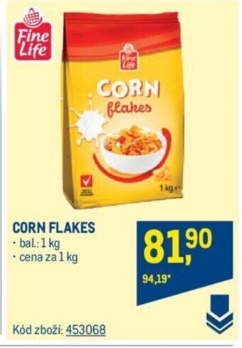 Makro CORN FLAKES nabídka