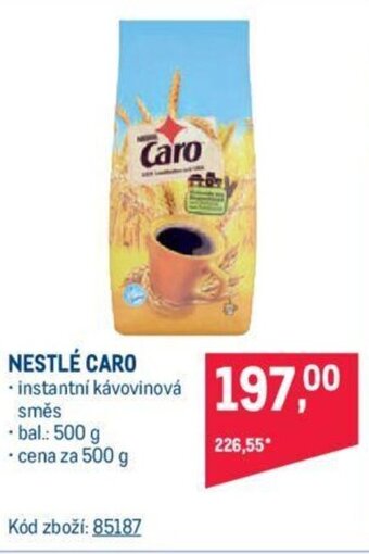 Makro NESTLÉ CARO nabídka