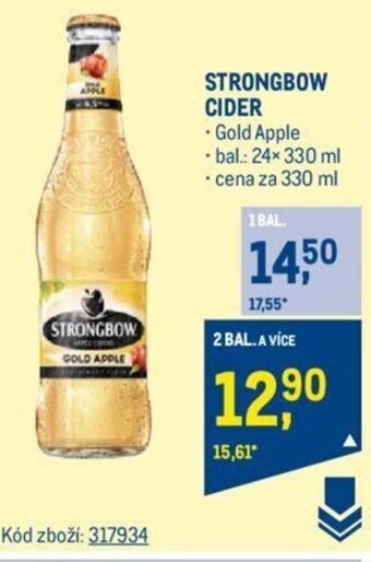 Makro STRONGBOW CIDER nabídka
