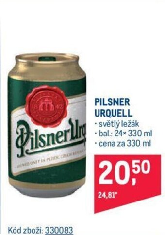 Makro PILSNER URQUELL nabídka