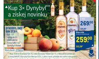 Makro DYNYBYL DRY GIN 37,5% nabídka