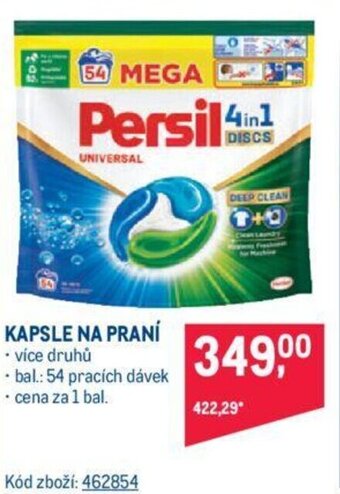 Makro KAPSLE NA PRANÍ nabídka
