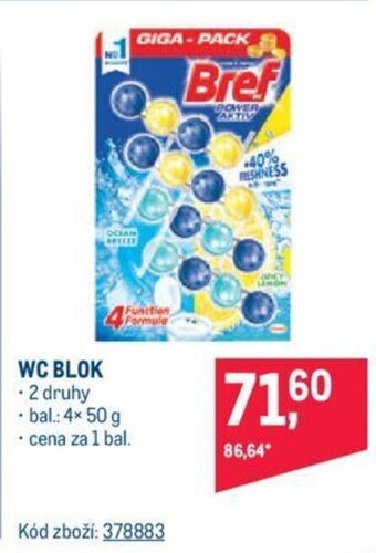 Makro WC BLOK nabídka