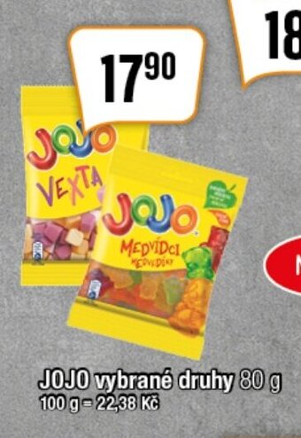 TEMPO JOJO vybrané druhy 80 g nabídka