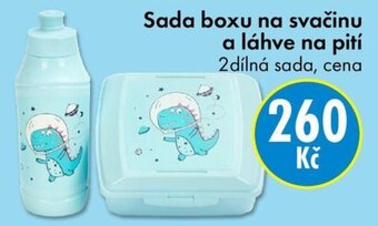 TEDi Sada boxu na svačinu a láhve na pití nabídka