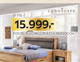 XXXLutz POSTEL, PLOCHA LŮŽKA CCA 180X200 CM nabídka