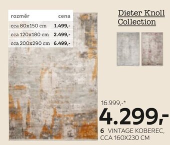 XXXLutz VINTAGE KOBEREC, CCA 160X230 CM nabídka