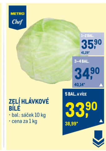 Makro ZELÍ HLÁVKOVÉ BÍLÉ nabídka