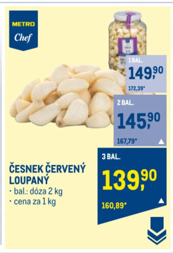 Makro ČESNEK ČERVENÝ LOUPANÝ nabídka