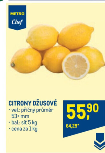 Makro CITRONY DŽUSOVÉ nabídka