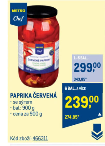 Makro PAPRIKA ČERVENÁ nabídka
