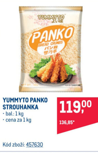 Makro YUMMYTO PANKO STROUHANKA nabídka