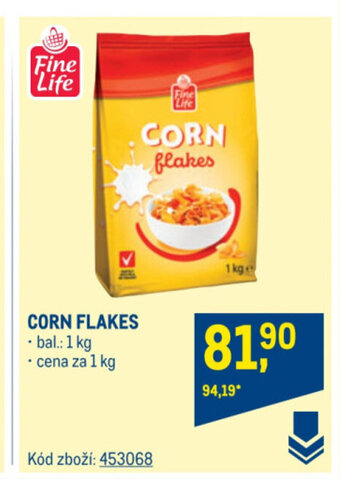 Makro CORN FLAKES nabídka