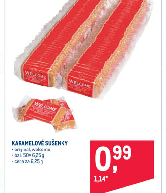 Makro KARAMELOVÉ SUŠENKY nabídka