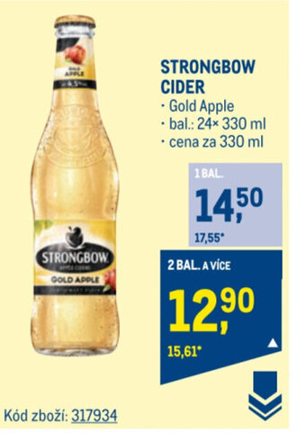 Makro STRONGBOW CIDER nabídka
