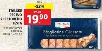 Lidl Italské pečivo z listového těsta, 200 g nabídka