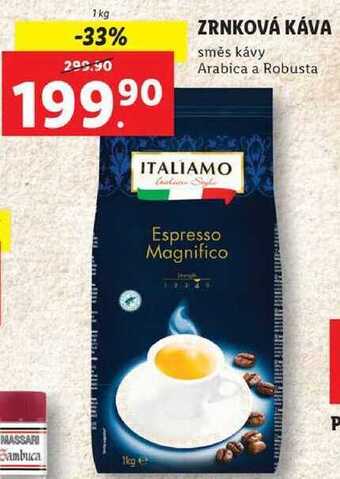 Lidl Zrnková káva, 1 kg nabídka