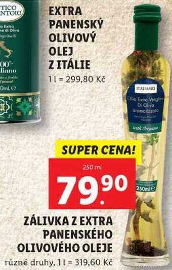 Lidl Zálivka z extra panenského olivového oleje, 250 ml nabídka