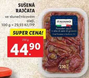 Lidl Sušená rajčata, 230 g nabídka