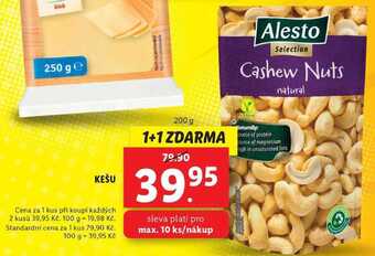 Lidl Kešu, 200 g nabídka
