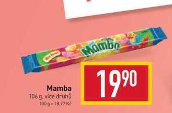 Billa Mamba 106 g nabídka