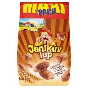 Billa Bona vita jeníkův lup cereální polštářky s náplní 600g, vybrané druhy nabídka