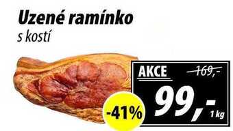 ZEMAN Uzené ramínko s kostí, 1 kg nabídka