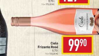 Billa Cielo frizante rosé 0,75l nabídka