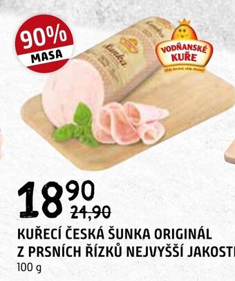 Terno KUŘECÍ ČESKÁ ŠUNKA ORIGINÁL Z PRSNÍCH ŘÍZKŮ NEJVYŠŠÍ JAKOSTI nabídka