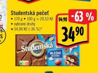 Albert Studentská pečeť nabídka