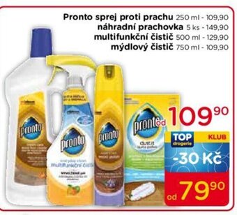 TOP drogerie Pronto sprej proti prachu nabídka