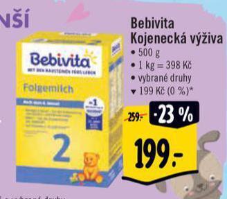 Albert Bebivita kojenecká výživa nabídka