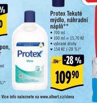 Albert Protex tekuté mýdlo nabídka