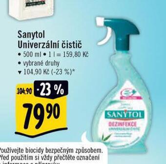 Albert Sanytol univerzální čistič nabídka