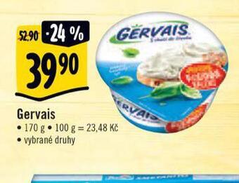 Albert Gervais sýr nabídka