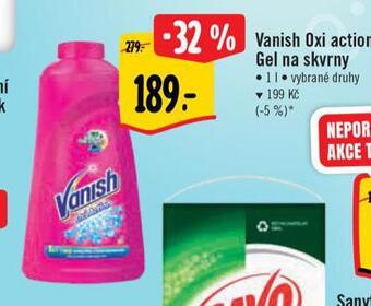 Albert Vanish oxi action na skvrny nabídka
